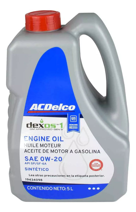 ACEITE ACDELCO 0W-20 5L