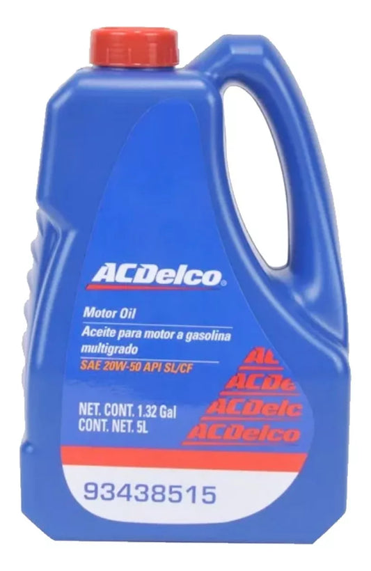 ACEITE ACDELCO 20W-50 5L